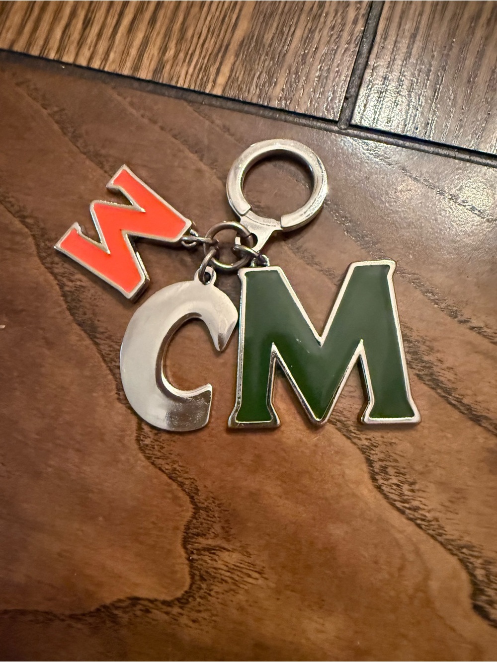 MCM Multicolor Bag Charm/Keyholder